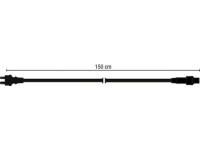 Scharnberger & Hasenbein 58158 Quick-Fix for rubber length 1.5m black connector plug