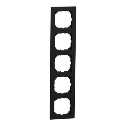 MERTEN MEG4050-3603 5-way black matt M-Pure M-Pure frame