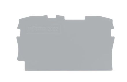 Wago 2002-1291 for TOPJOB S grey end plate and intermediate plate