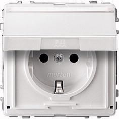 MERTEN MEG2312-7219 SCHUKO socket polar white AQUADESIGN