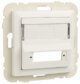 EFAPEL COV RING W/DOUB SUPPORT F/RJ45 CONNECT PEARL