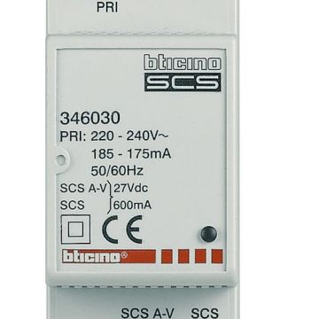 Bticino 346030 Power supply 2-D 600MA