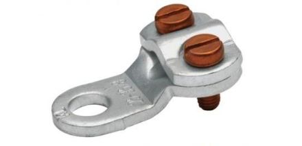 Klauke 573R6 punched 10-16qmm M6 2 screws VZ clamp cable lug