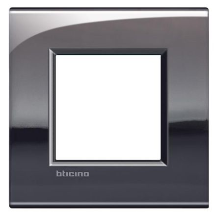 Bticino LNC4802PT AIR frame ZINN 2-module, (grey)
