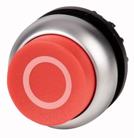 Eaton M22-DRH-R-X0 push button, raised, red 0, latching, 216675