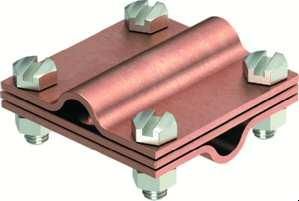 OBO Bettermann 254 DIN 8-10 CU cross connector, 5314135