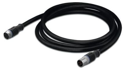 Wago 756-5401/060-200 Sensor-Actuator cable 5p 20m M12 Female ger