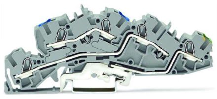 Wago TOPJOB SN/L/PE 4/6QMM 2005-7646 GREY tier terminal
