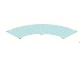 OBO Bettermann WDBRL 90 40 FS wide span system cover bend, 6231489
