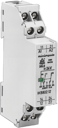 Dold 0012142 Ik8802.12Vc-24V coupling relay Ik 8802.12Vc 24V