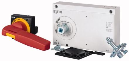 Eaton NZM4-XTVDVR-60-NA door coupling rotary handle red-yellow max 60mm axis, 100674