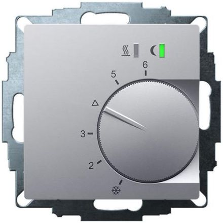 Eberle 547895554702 UTE 2500-Alu-55 flush-mounted room temperature controller
