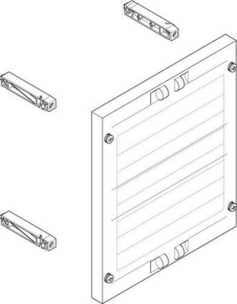 ABN deep 250x300mm vertical for 8xD02 32mm ESPRO module (MT12695)