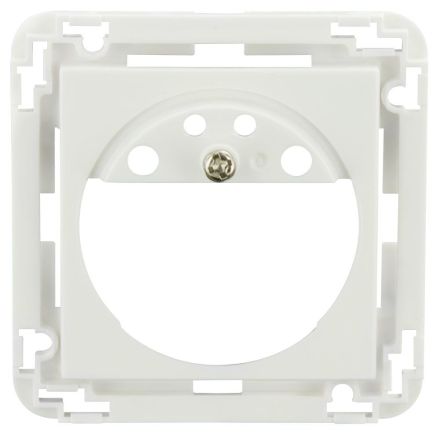 BEG 38947 Indoor180 45x45 traffic white matt central plate