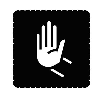 Busch-Jaeger 2145/51-19 pictogram, Please do not disturb!