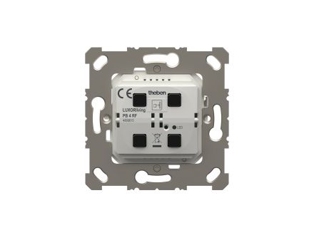 THEBEN LUXORliving PB 4 RF wireless button | 2/4-way, temperature sensor