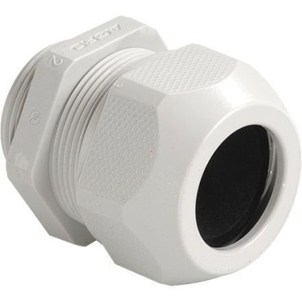 Kaiser SYNTEC plastic RAL7035 AGRO cable gland M25x1.5, 1555.25.17
