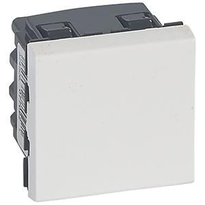 Legrand 077092 changeover switch MOSAIC 16A 2MOD WS , (white)