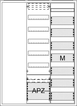 ABB Striebel & John 2CPX054297R9999 AA37A1AM AP A37 1F1V5A2M1 Wall cabinet
