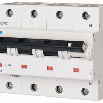 Eaton PLHT-B40/3N circuit breaker, 40A, 3p+N, B-Char , 248053