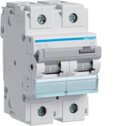 Hager HMC290 circuit breaker 2-pole C100A 3M 15kA