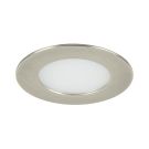 Brumberg 12109153 LED recessed ceiling spotlight 12V DC 3.4W 2900K nickel