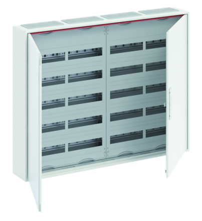 ABB Striebel & John CA45V small distribution board surface-mounted, 4FB, 5-row, 2CPX052195R9999