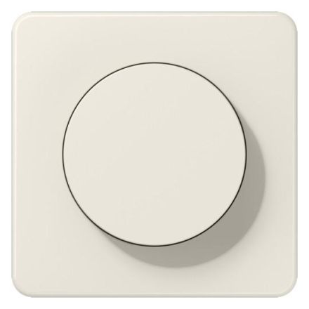 Jung CD1740 cover with rotary knob, Duroplast, CD series, white
