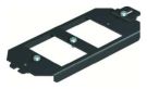 OBO Bettermann MTU2/9011 black for support plate base support, 7407836