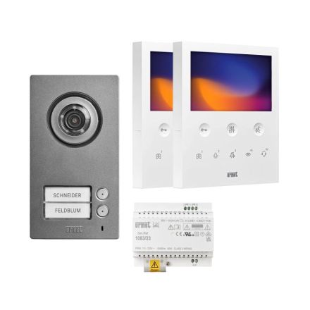 Grothe 74714 SET 1784/782 ZFH 2VOICE Comfort video intercom set
