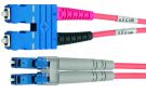 Telegärtner L00892C0024 G50/125 OM3 SC/LC Duplex 3m turquoise adapter cable