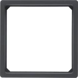 Berker 11096076 adapter ring for central piece 50 x 50 mm anthracite including Berker Q.1/Q.3