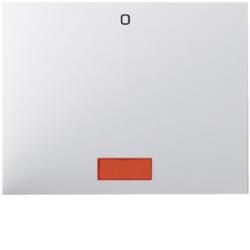 Berker 14177109 Rocker with red lens and imprint '0' polar white, glossy Berker K.1