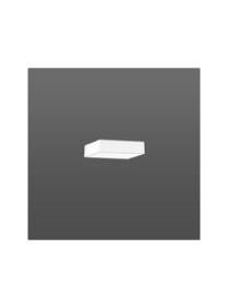RZB 982503.002 Toledo Flatliner 230x230x60mm with ring fabric shade