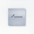 Siedle OSP 0006 orientation sign arrow in stainless steel