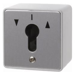 Berker 4447 blind key switch Ap for profile half cylinder die-cast IP44