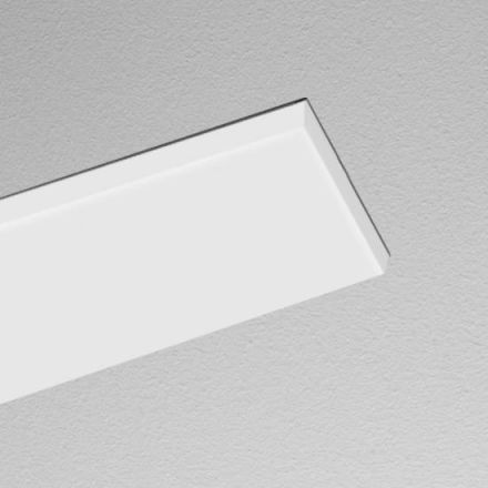 LTS ML-E 070.1040.14 AOV black LED ceiling light EB 25W Monoline 4000K ( 663606 )