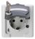 Kopp 103522007 AP-wet room 1f. 16A 250V IP44 12 grey SCHUKO socket