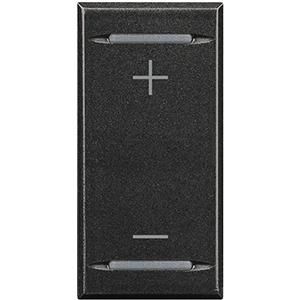 Bticino HS4911AD rocker 1 module symbol control, (anthracite)