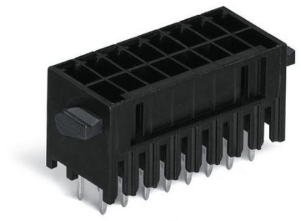 Wago 713-1475/037-000 10A, 160V, 30p, solder, black connector