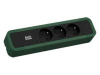 Bachmann 350.224 PRIMO 2 3xUTE 2 0m CEE7/7 RAL6028 power strip