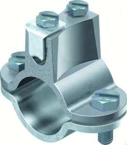 OBO Bettermann 952/Z 1' steel earthing clamp, 5052114