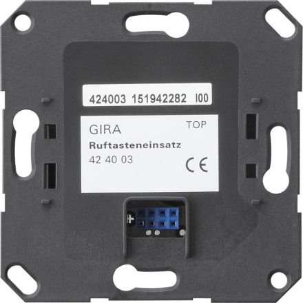 Gira 143900 call button insert door communication