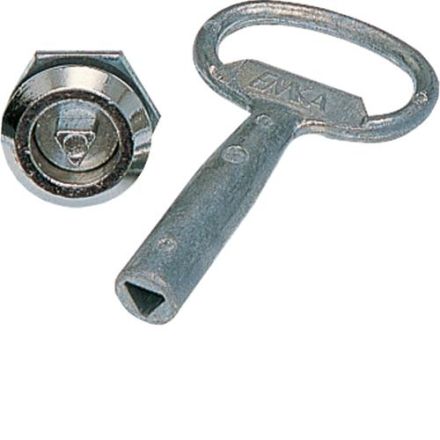 Hager FZ450 locking universal triangular lock 7mm