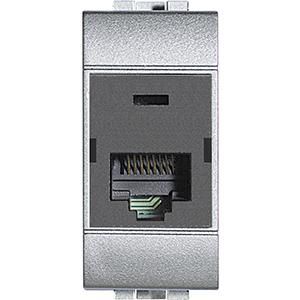 Bticino NT4262C5E RJ45 junction box CAT5e UTP 110 TECH, (aluminium)