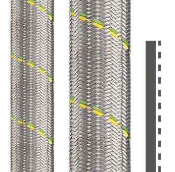 Flexa 14020101006 K-EDU AD10 6x10mm galvanized steel metal protection hose
