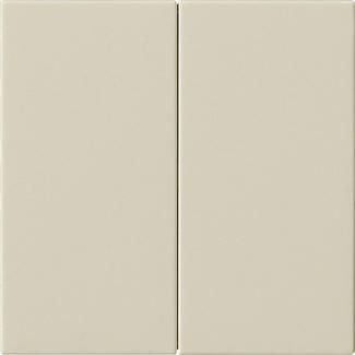 Gira 537001 2f unprinted Sys 55 cw rocker