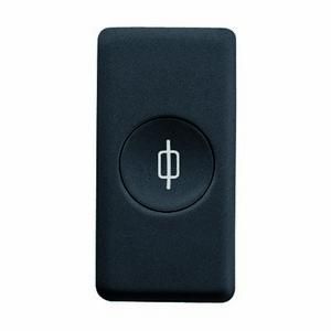 Gewiss GW21401 System 1M max. 16A black fuse base