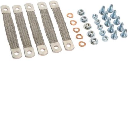 Hager FZ402XE earthing strap set 100mm with 5 straps