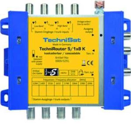 TechniSat TechniRouter-5/1x8K-R cascade
